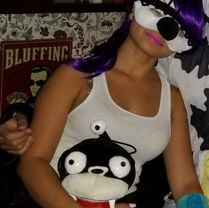 Leela wig and Nibbler purse